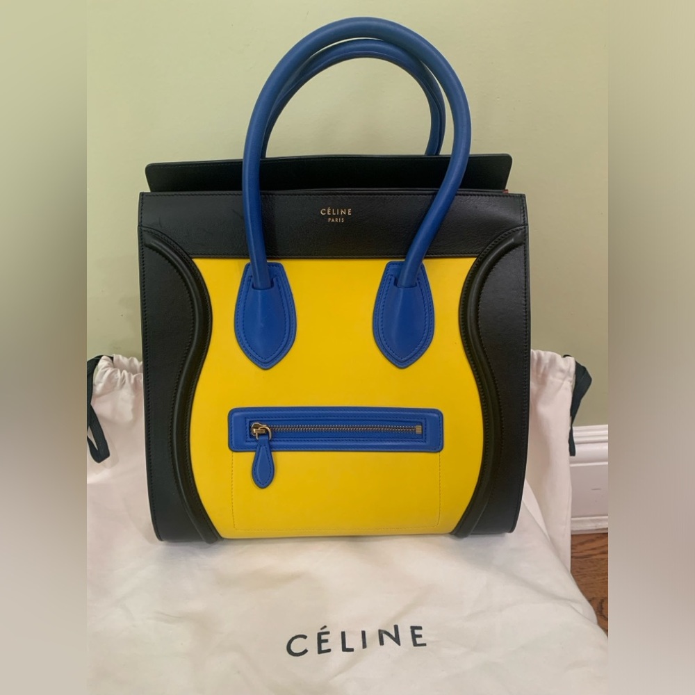 Limited edition, multicolor Celine tote bag. Amazing condition.